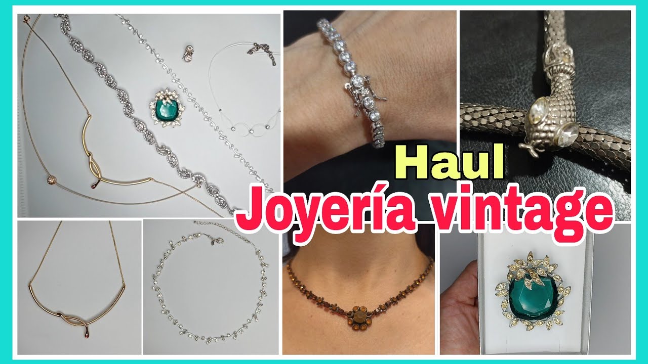 Haul: Joyería Vintage de segunda mano 😍
