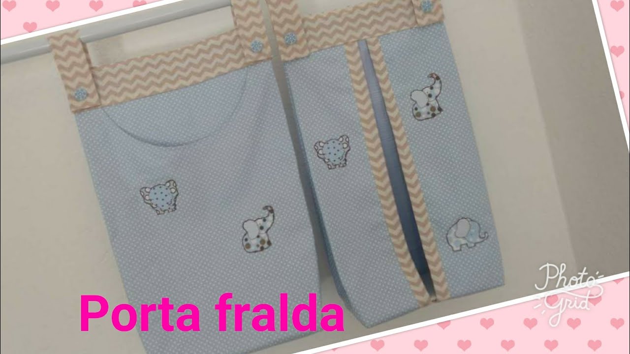Saco porta treco ( kit saco e porta fralda)