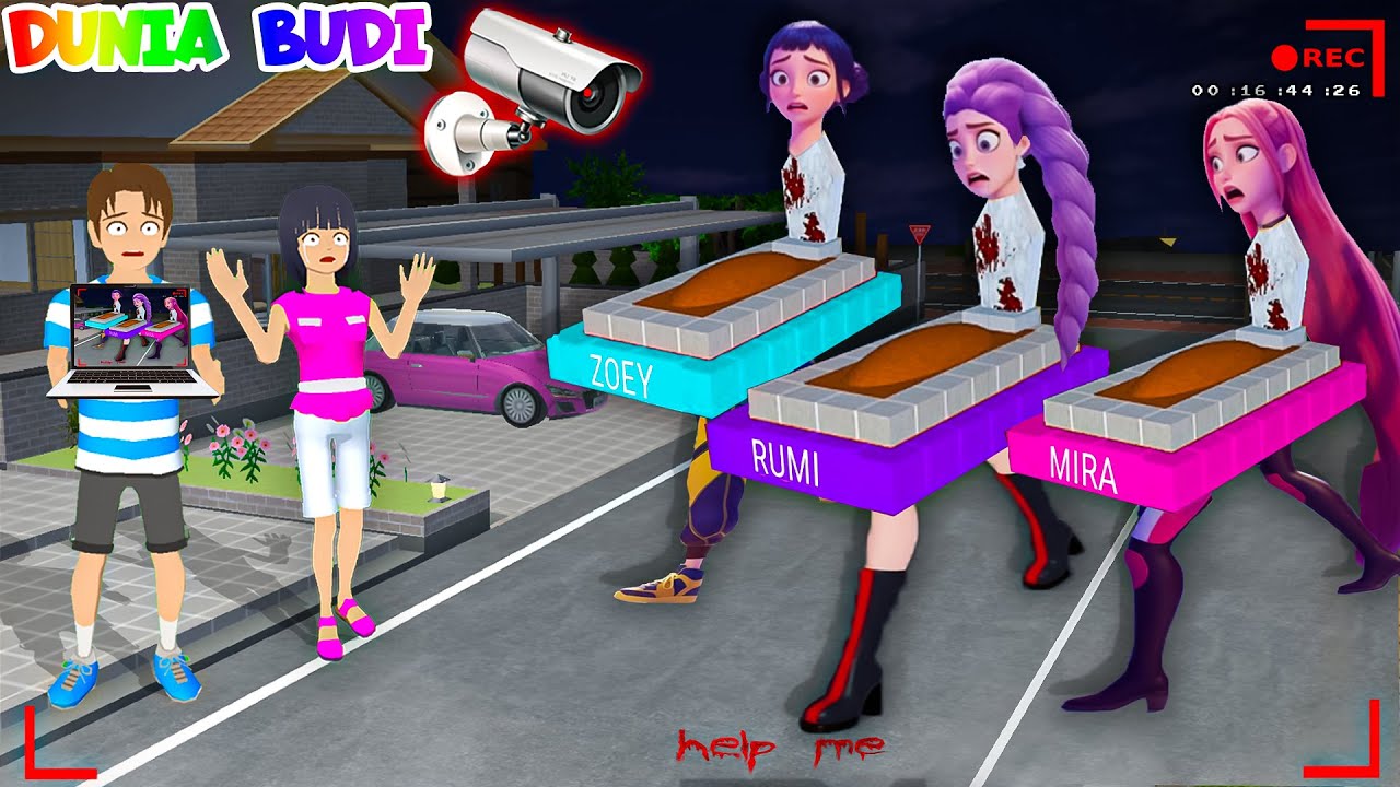 Yuta Mio Panik! CCTV Merekam ANOMALI KUBURAN RUMI MIRA ZOEY KPOP DEMON HUNTER di Depan Rumah😱