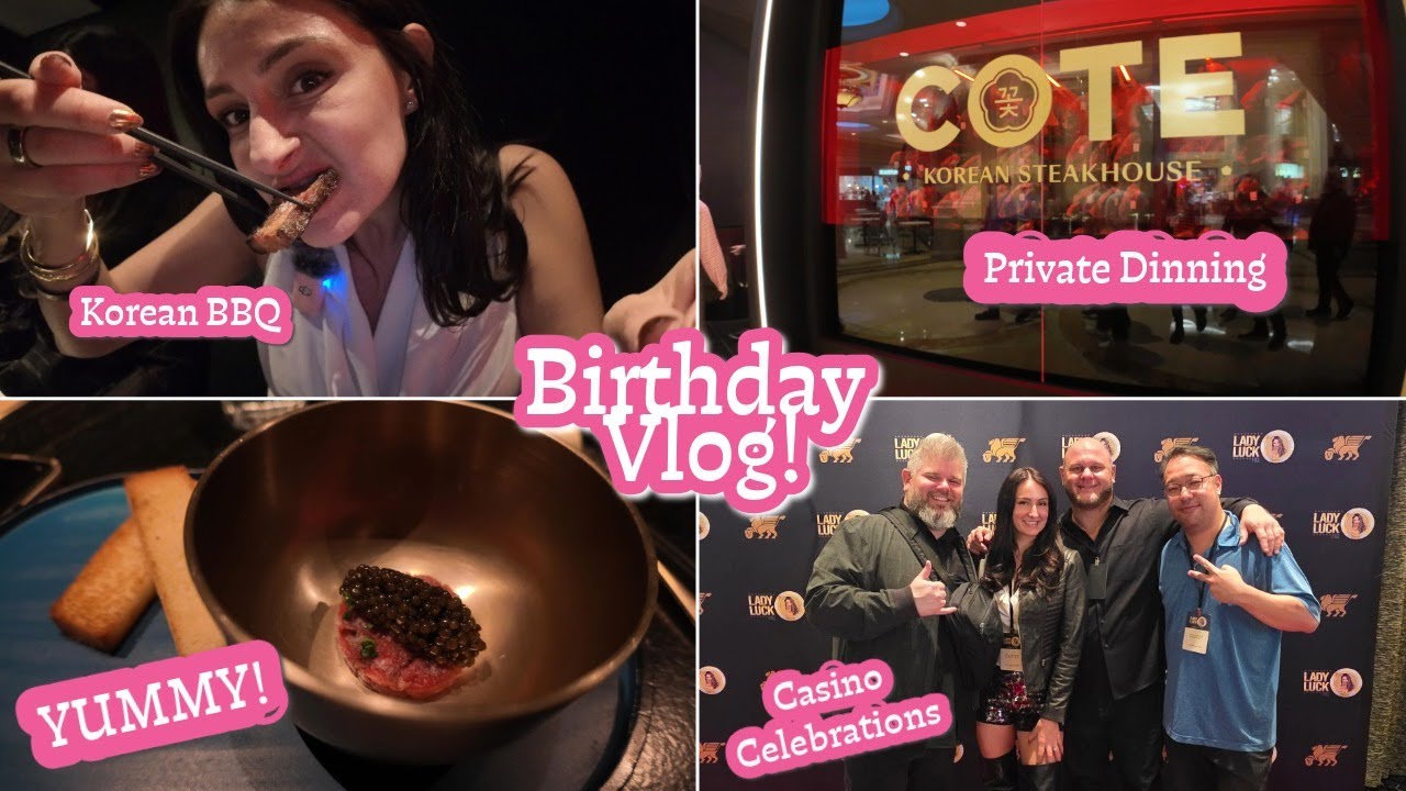My 30th Birthday Party in Vegas & Lady Luck’s 1M Celebration! | Venetian + COTE