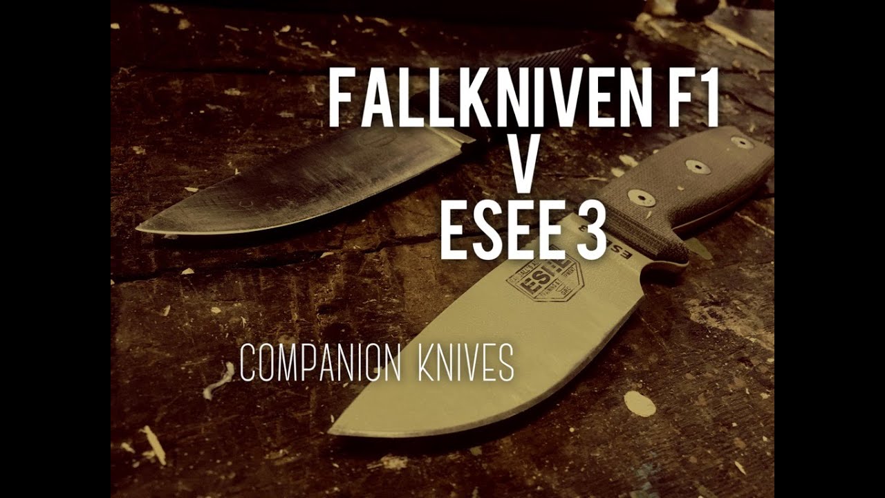 ESEE 3 vs Fallkniven F1: Companion Knife Comparison