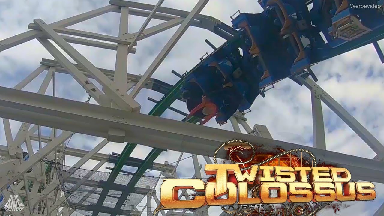 Die HIGH FIVE Achterbahn - Twisted Colossus - Six Flags Magic Mountain - Review
