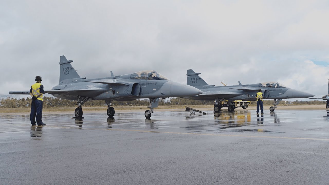F-39 Gripen entra em operação na Força Aérea Brasileira