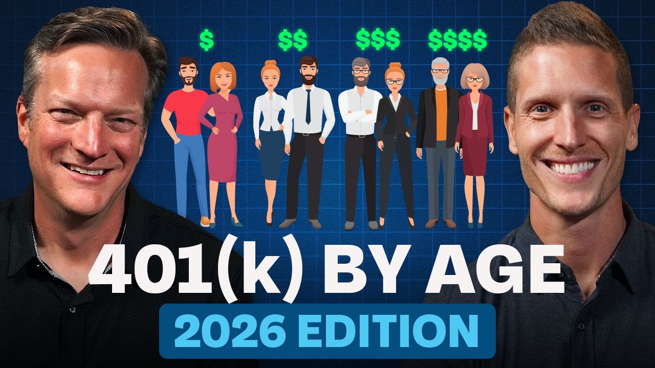 Средний баланс пенсионного плана 401(k) по возрасту (издание 2026 года)