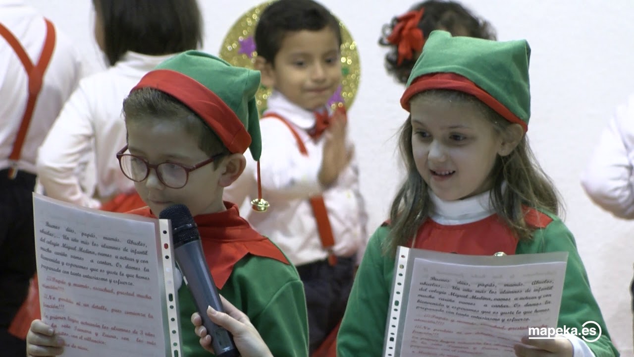 NAVIDAD EN EL CEIP MIGUEL MEDINA DE ARCHENA con la actuación de los más pequeños.