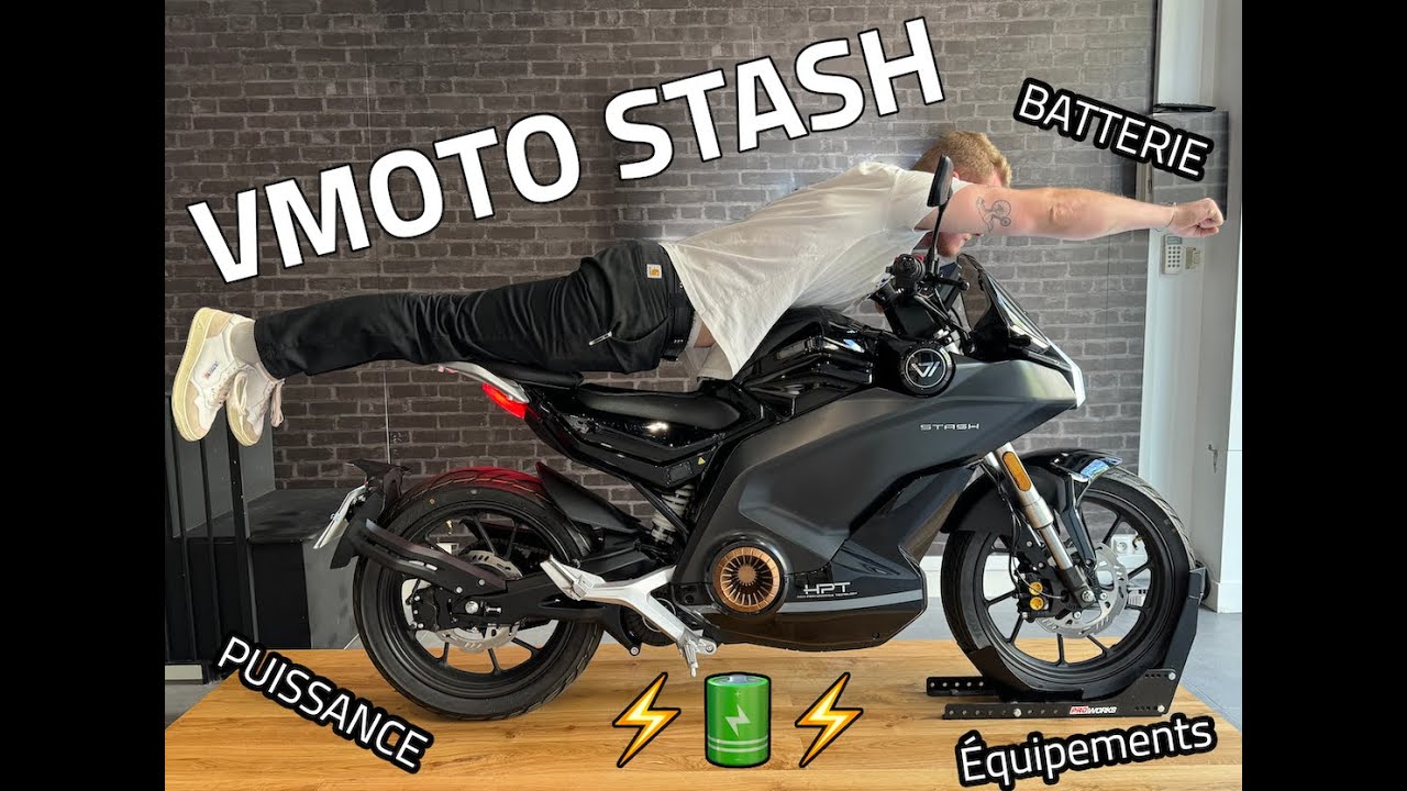 VMOTO STASH - Découverte et détails (Autonomie, batterie, puissance ...)