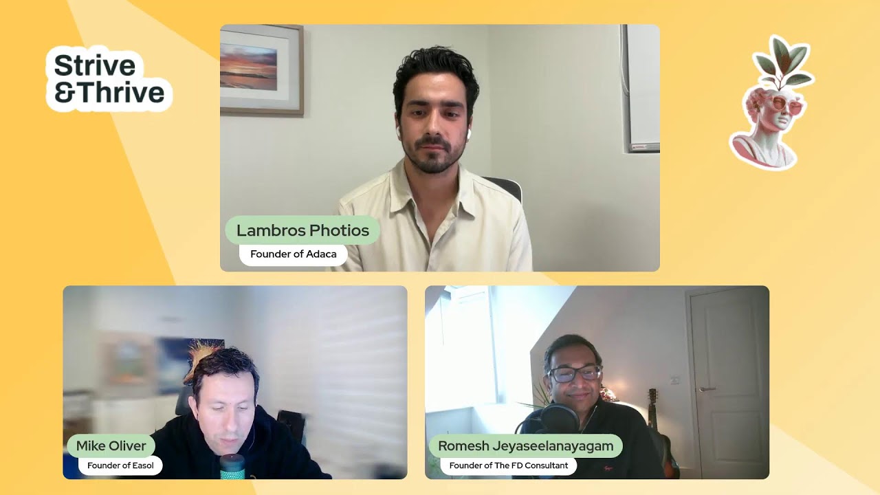 How to get off the Hamster Wheel - ft. Lambros Photios
