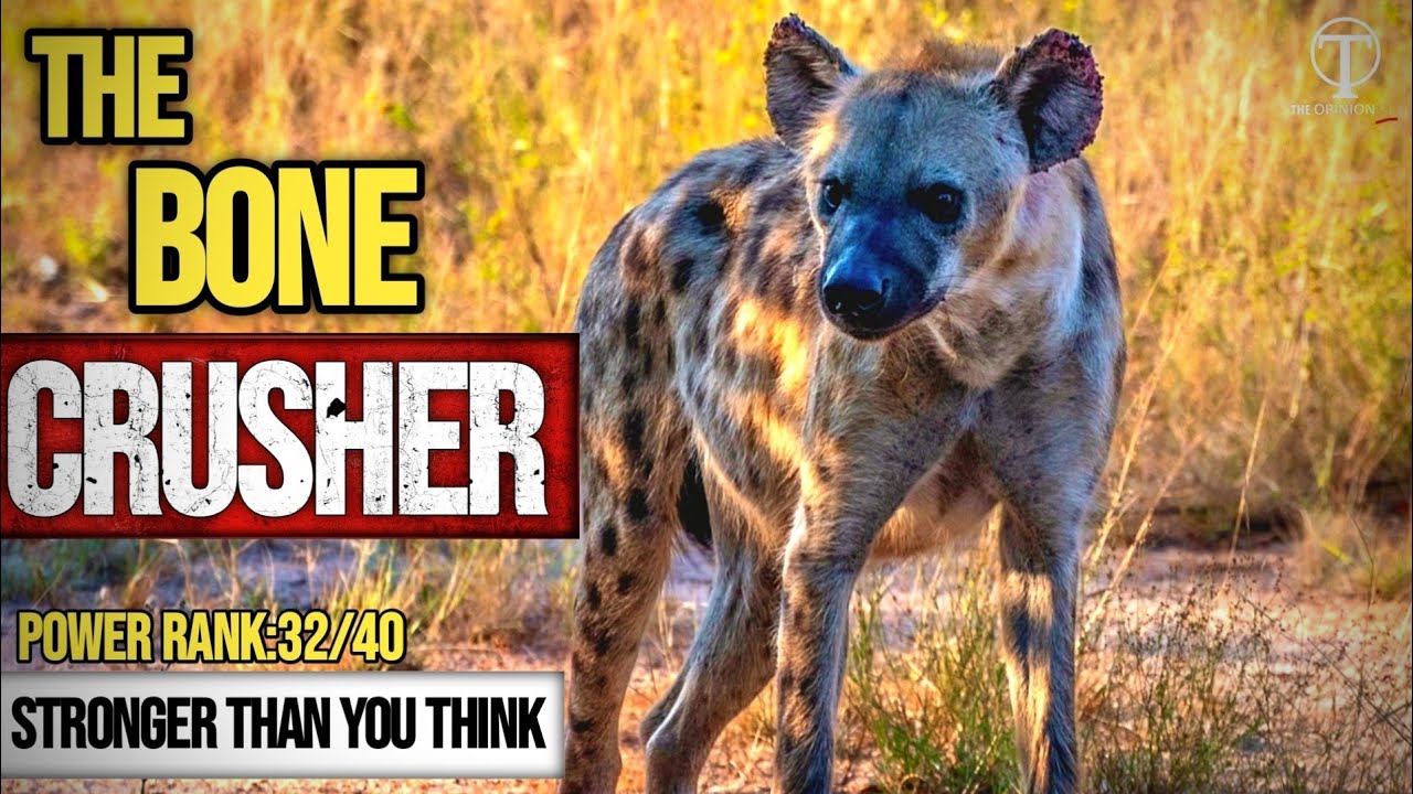 Spotted Hyena Analysis: The Ultimate Predator? | The Opinionist Power Ranking 🔥