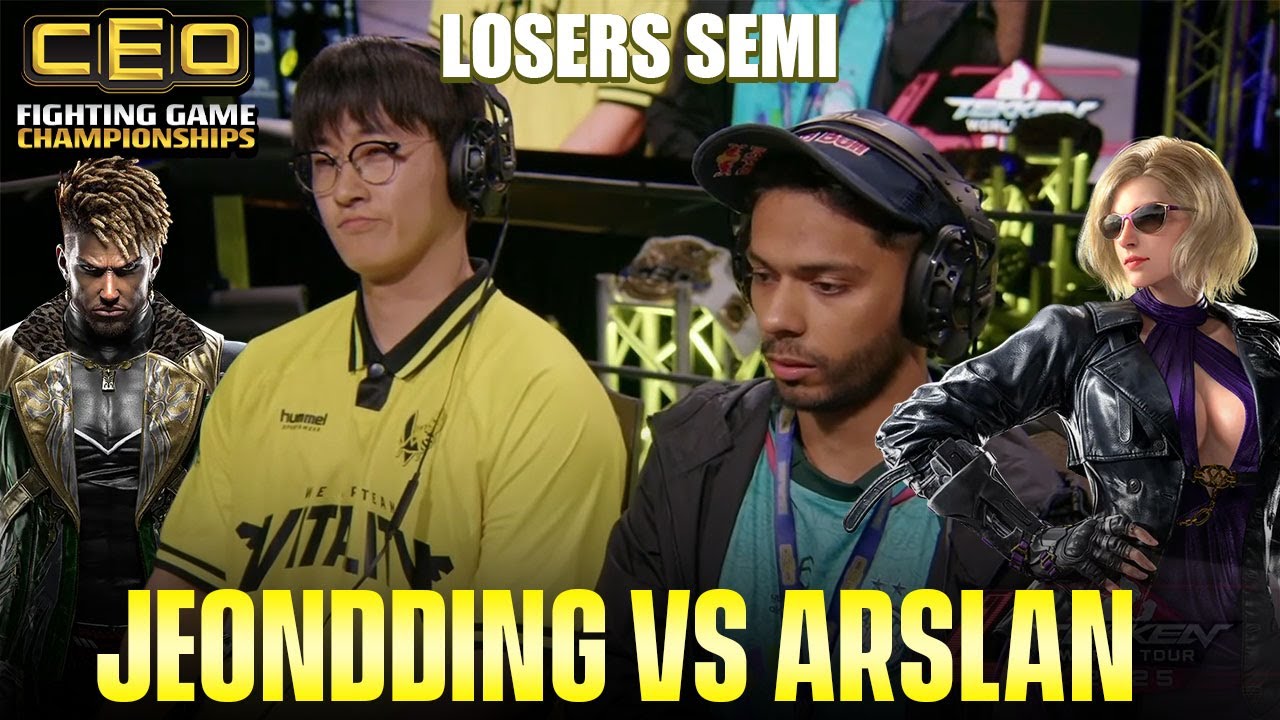 Arslan Ash (Nina) VS Jeondding (Eddy) - Losers Semi Final - CEO 2025