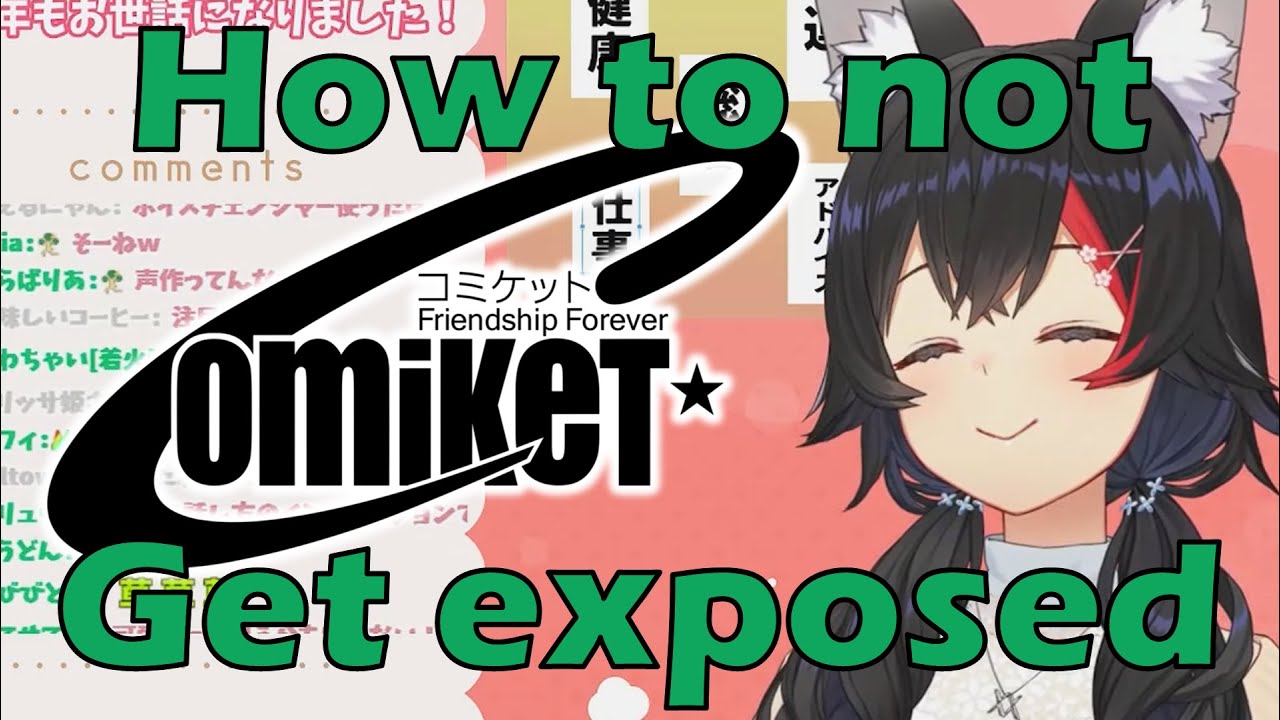 [ 31 Dec 2021 ] Mio Thinking Of Ways To Not Get Exposed In Comiket [ Ookami Mio / Eng Subs ]