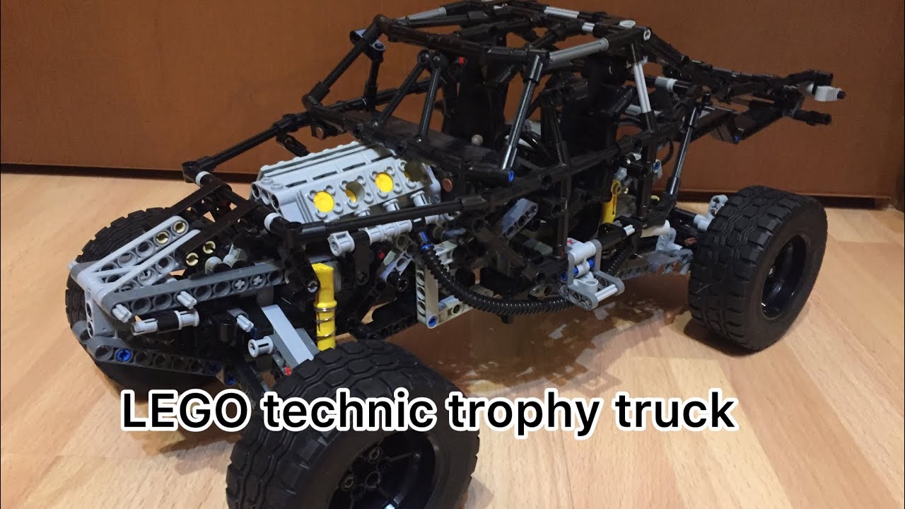 Обзор LEGO technic trophy truck by madoca.