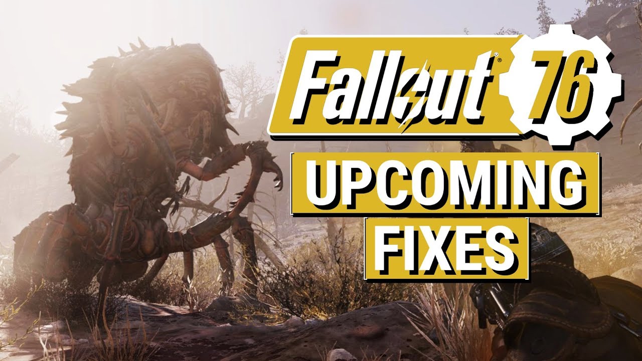 FALLOUT 76: Stash Limit Increase and FOV Slider COMING SOON!! (Bethesda Shares Upcoming Fixes)
