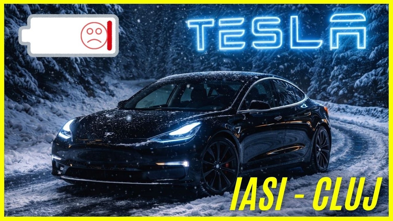 Iasi - Cluj cu #tesla