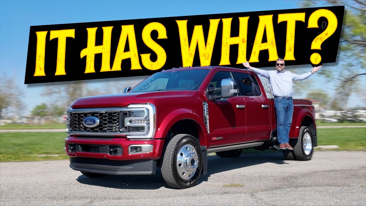 Этот Ford F-450 &mdash; самый дорогой грузовик, который производит Ford &mdash; вы не поверите, сколько он ст...