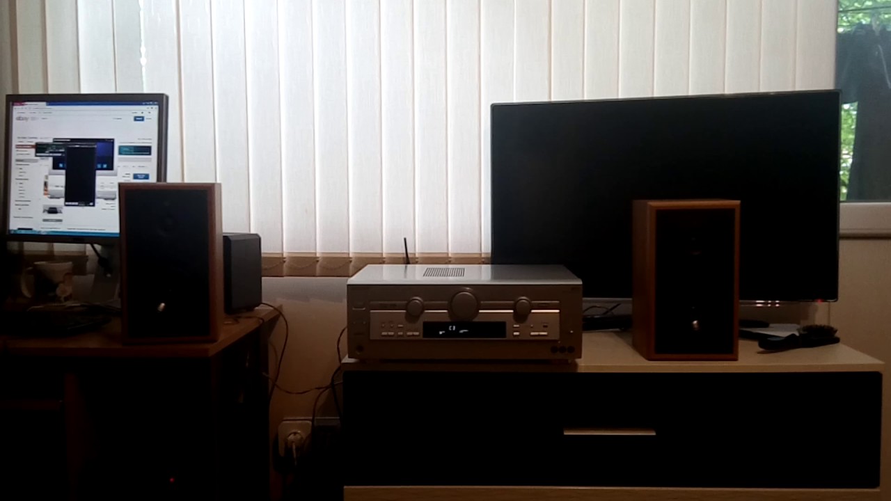 Kef Cresta 1 + Panasonic sa he 90