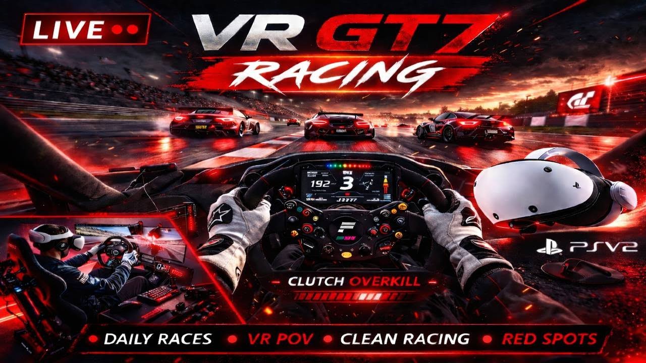 🔴 LIVE | GT7 VR Open Lobby | Community Races | Competitive Heat