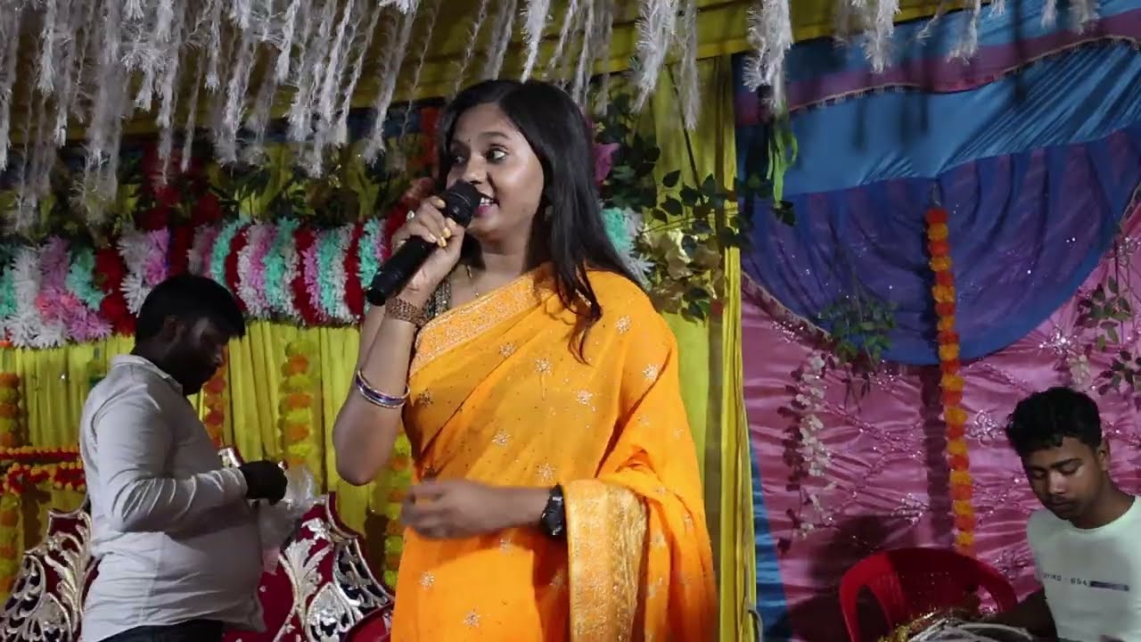 राजा जनक जी के बाग में l Sonam R Yadav | Maithili paramparik vivah geet | stage show video 2025
