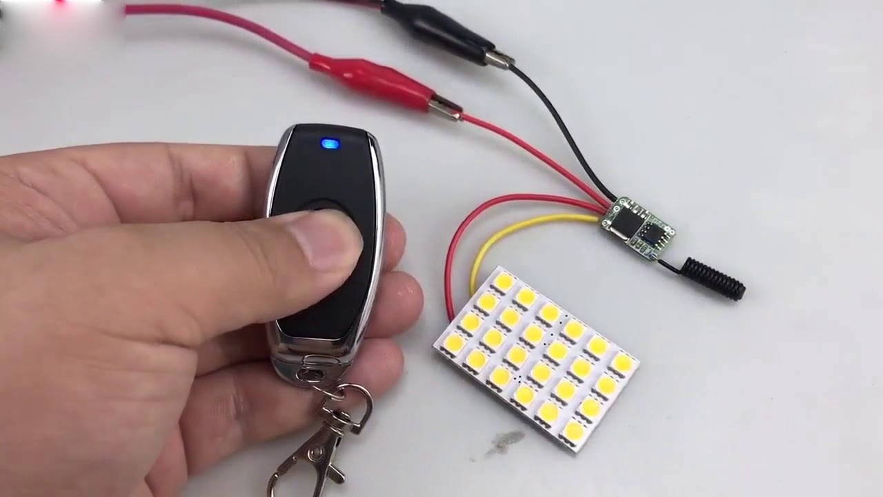 Mini DC 12V 10A 1CH 1 CH Funkempf&auml;nger mit Funkfernbedienung Schalter Universal Relais