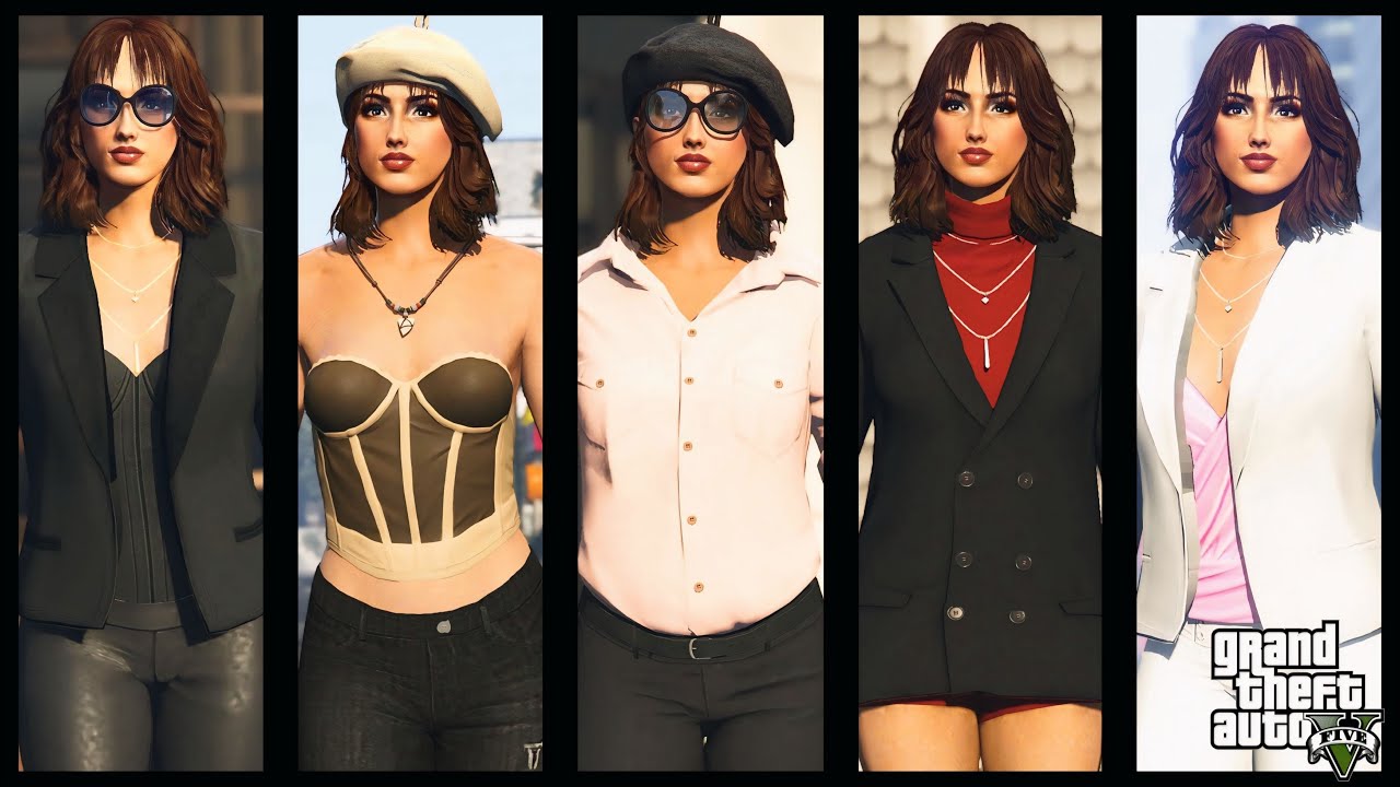GTA V | 15 CUTE & SIMPLE FORMAL FEMALE OUTFITS | NO GLITCHES / MERGES 💫