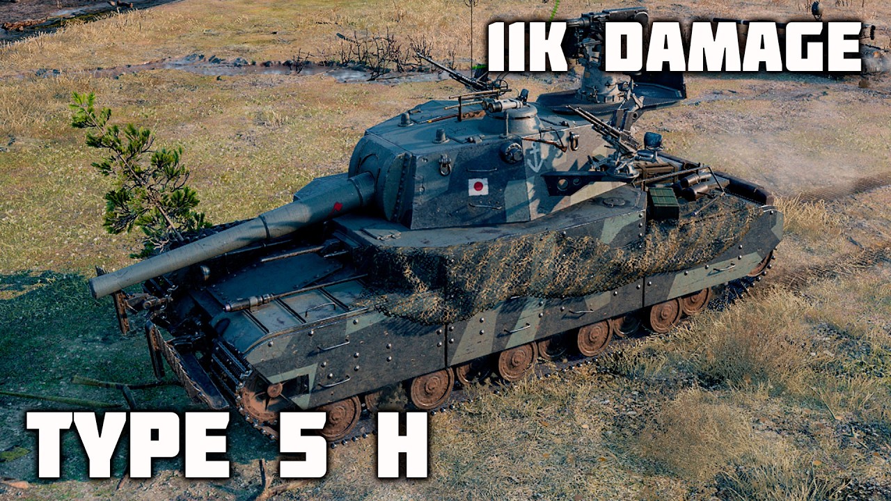 Type 5 Heavy WoT – 4Kills, 11K Damage