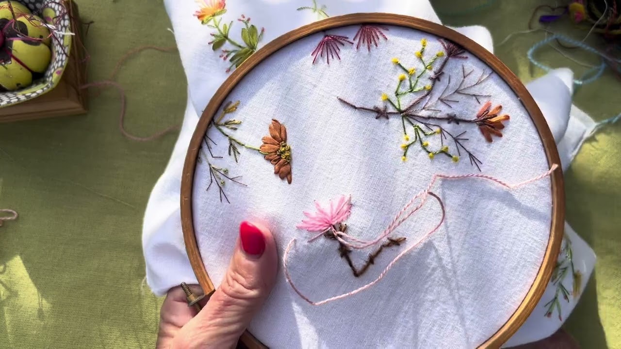 Snippets of my stitching life - daily stitching practice