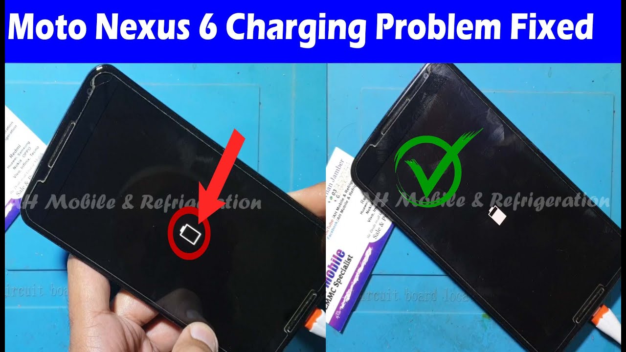 Moto Google Nexus 6 (XT1103) Charging Not Save Solution