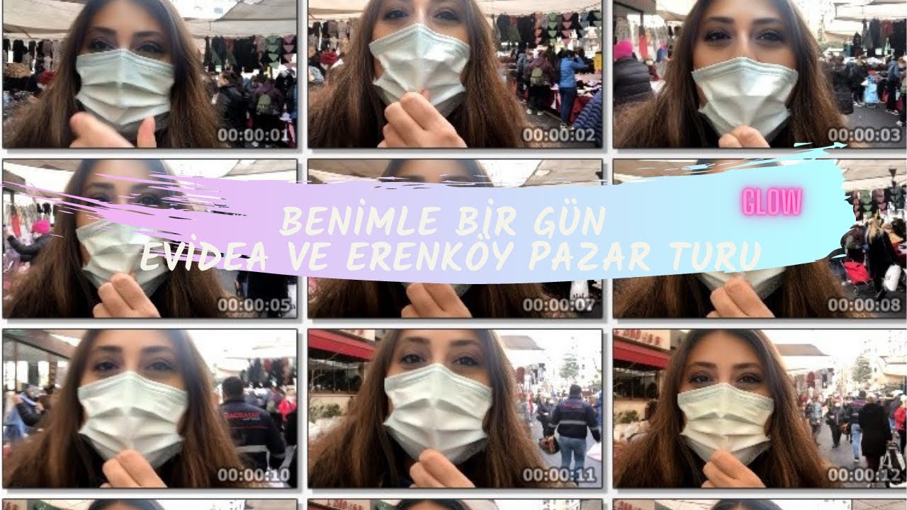EVİDEA VE ERENKÖY SOSYETE PAZARI HER ŞEY UCUZ VLOG ♥