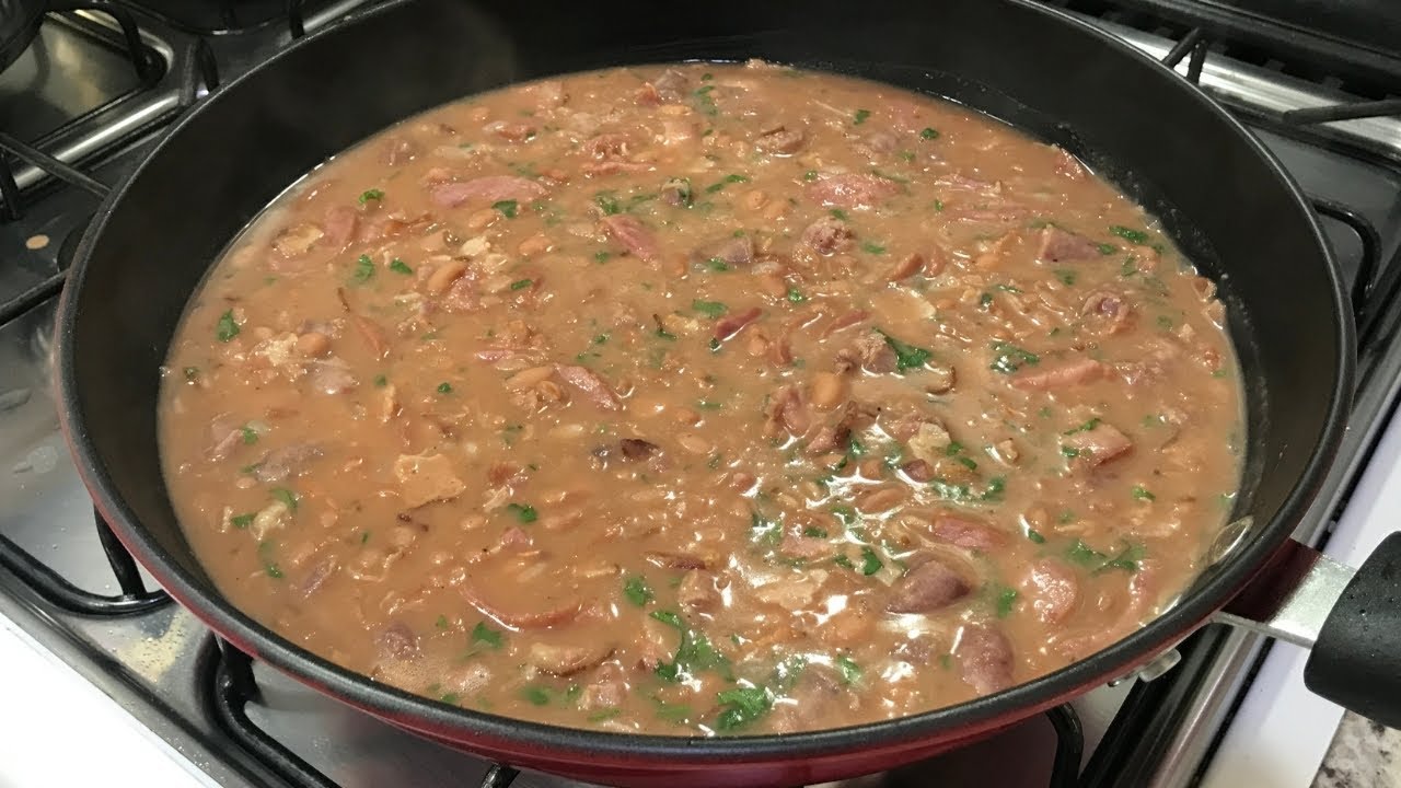 Como Fazer um Feijão Gordo Simples e Saboroso | Delícias da Eleni