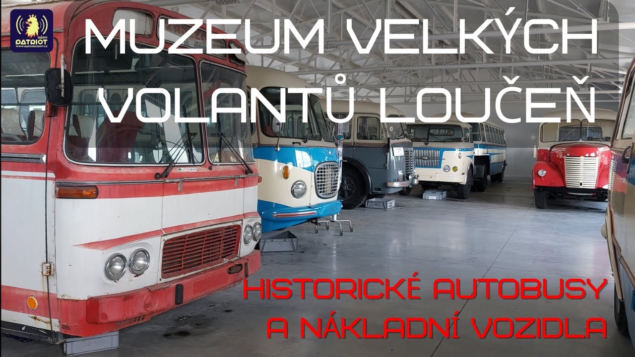 Muzeum velkých volantů Loučeň - krásné unikátní poklady #autobus #veteran #rto #karosa #poklad