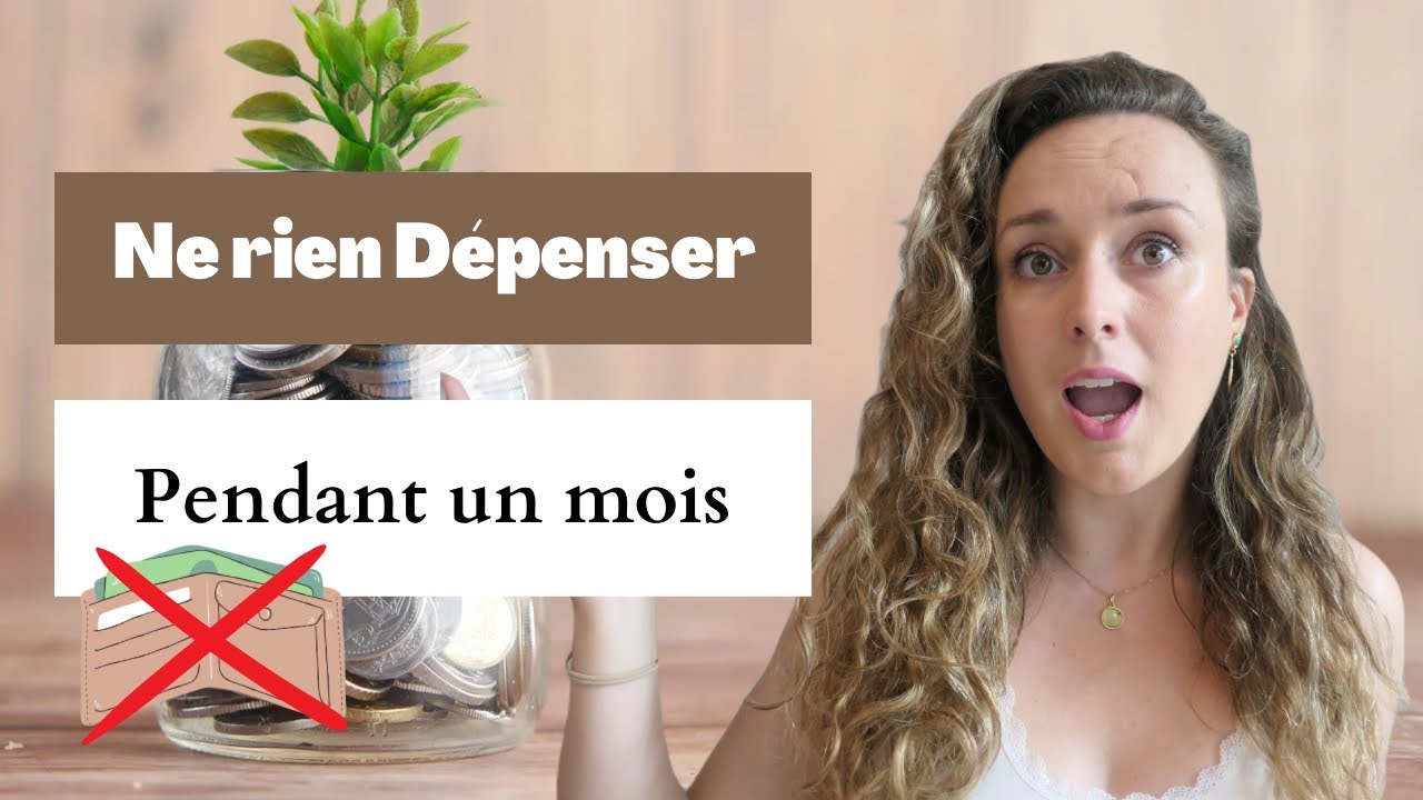 MOIS BLANC | Défi frugal : Dépenser le moins possible pendant un mois | Mon bilan