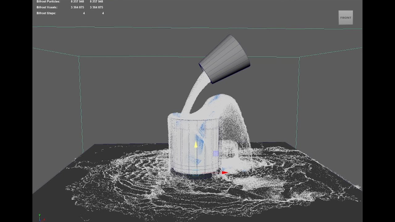 Entendiendo líquidos con Bifrost en Maya: Clase Intro para Principiantes