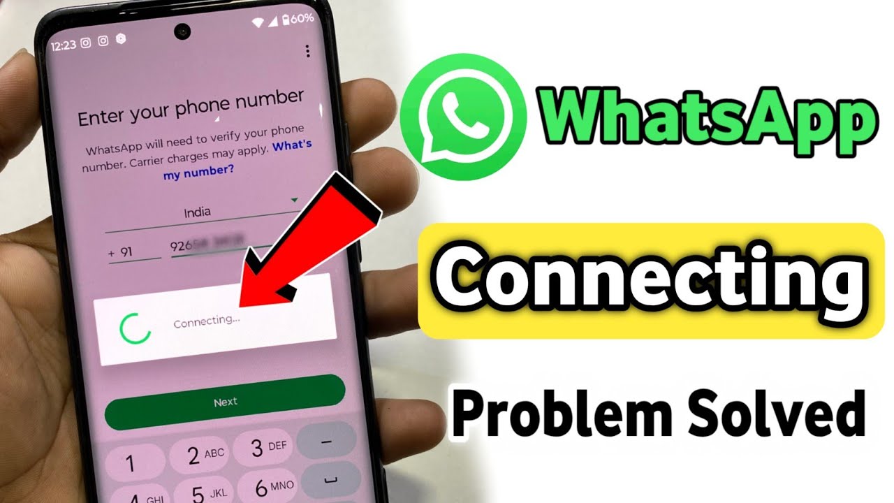 whatsapp login connecting problem | whatsapp connecting problem | whatsapp connecting