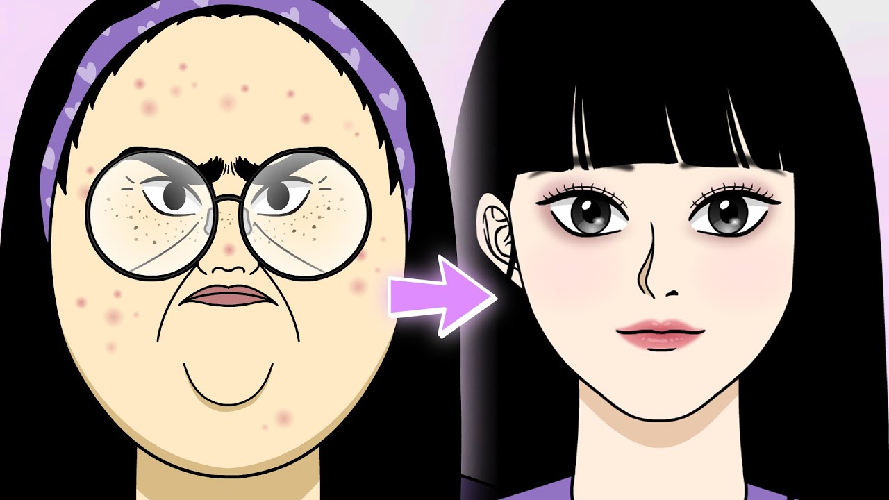 [짧툰] 상여자 메이크업