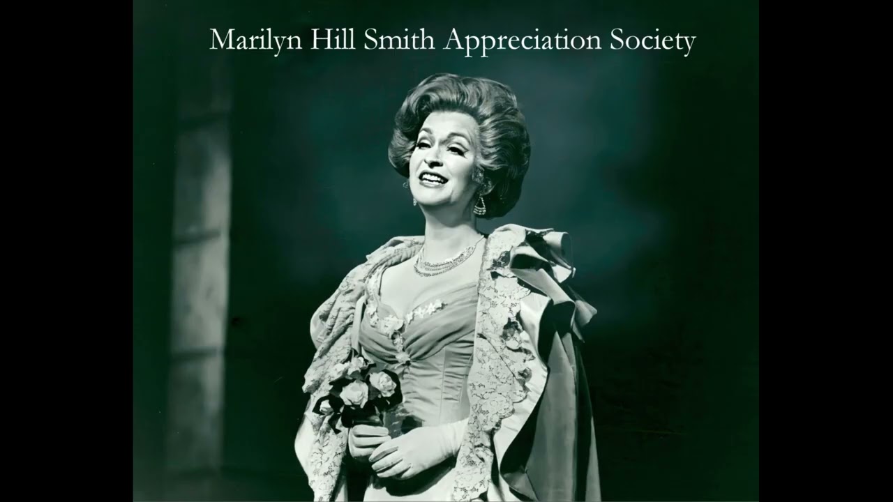 Marilyn Hill Smith sings Dvorak Rusalka - O Silver Moon - 6 April 1986