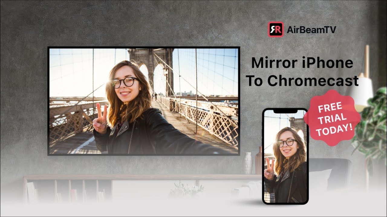 Cast iPhone & iPad To Chromecast | Screen Mirroring App Tutorial | AirBeamTV