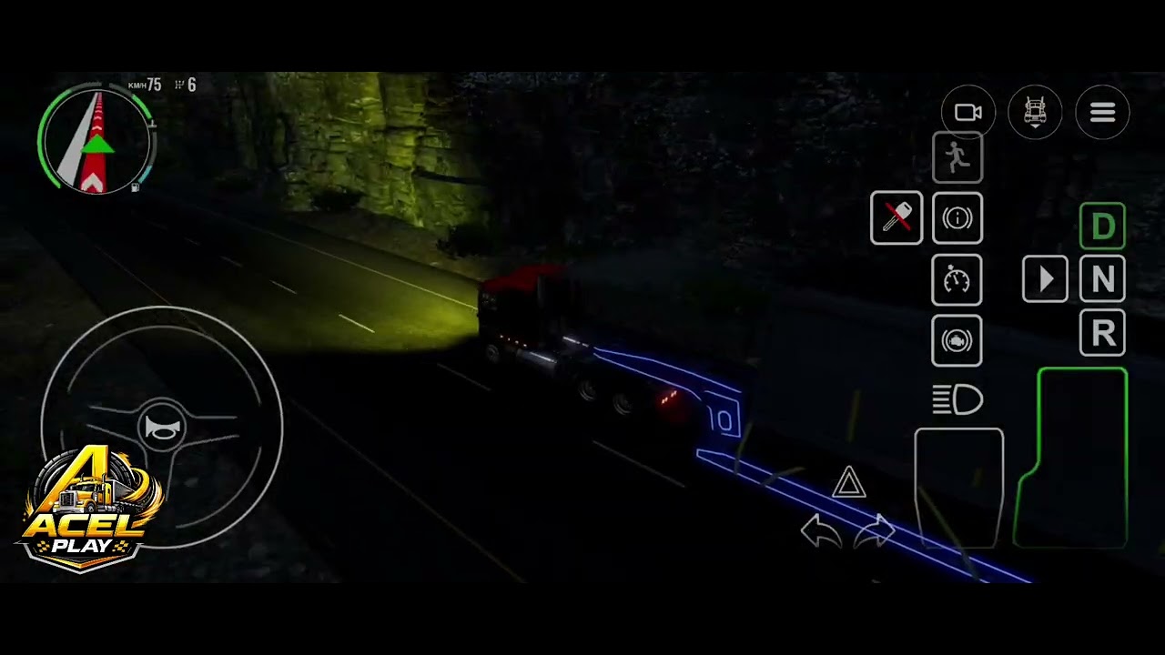 Late Night Delivery Mission | Truck Simulator Big Rigs | Gameplay