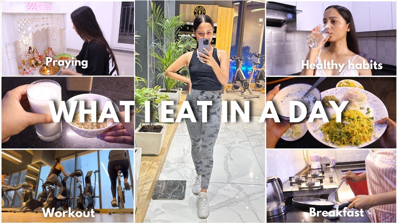 WHAT I EAT IN A DAY | Gym Diet Routine | realistic & healthy vegetarian meal ideas | Gulguli Singh