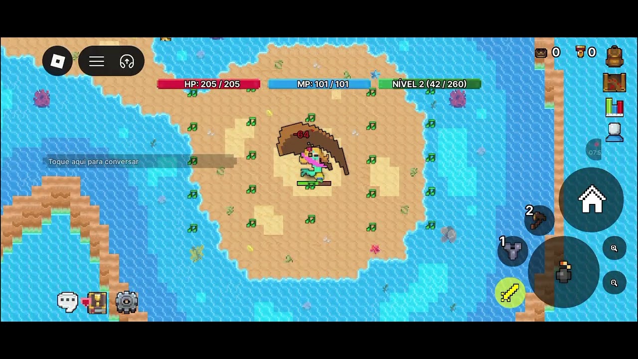 Jogando pixel quest o final e. Bom