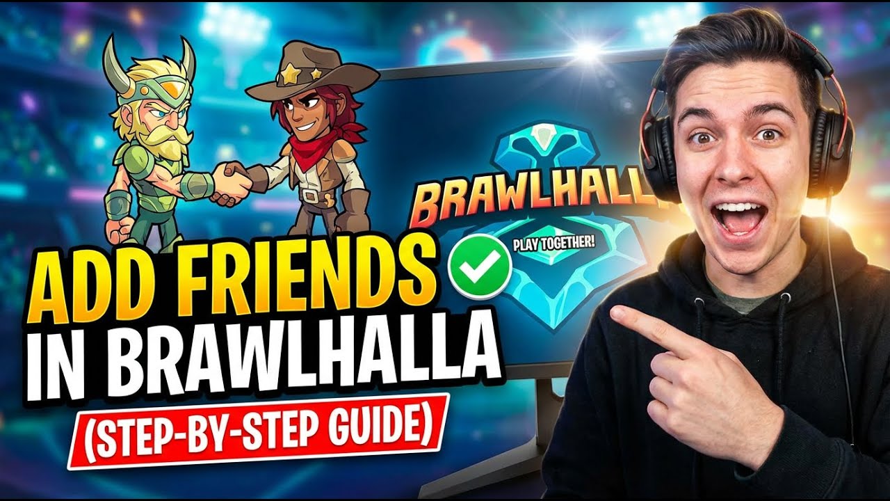 Как добавить друзей и играть с ними в Brawlhalla (пошаговое руководство)