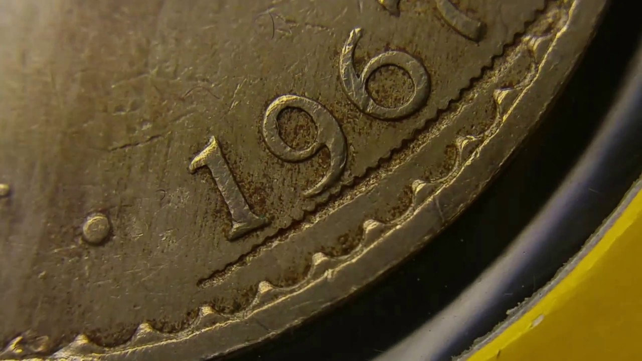 1967 Malaysia 50 Sen Reverse Struck through Error
