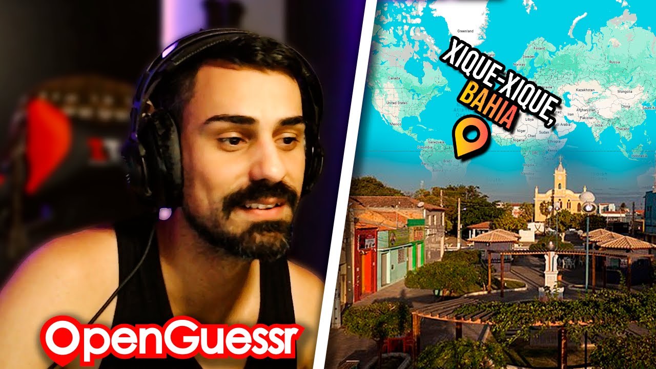 TESTANDO minhas habilidades GEOGRAFICAS com IMUNDOS no OPENGUESSR!