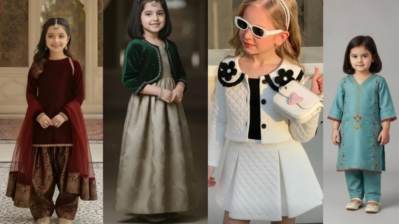 Trending dress for baby girl's 2026||winter beutiful dress designs||new designs