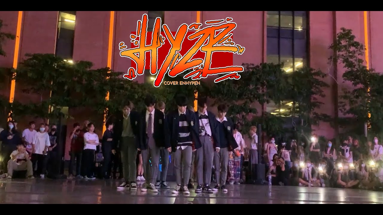 [Kpop in Public] Enhypen 엔하이픈 'Intro+Drunk-Dazed+Fever+Blessed-Cursed' Cover by HYZE from Thailand