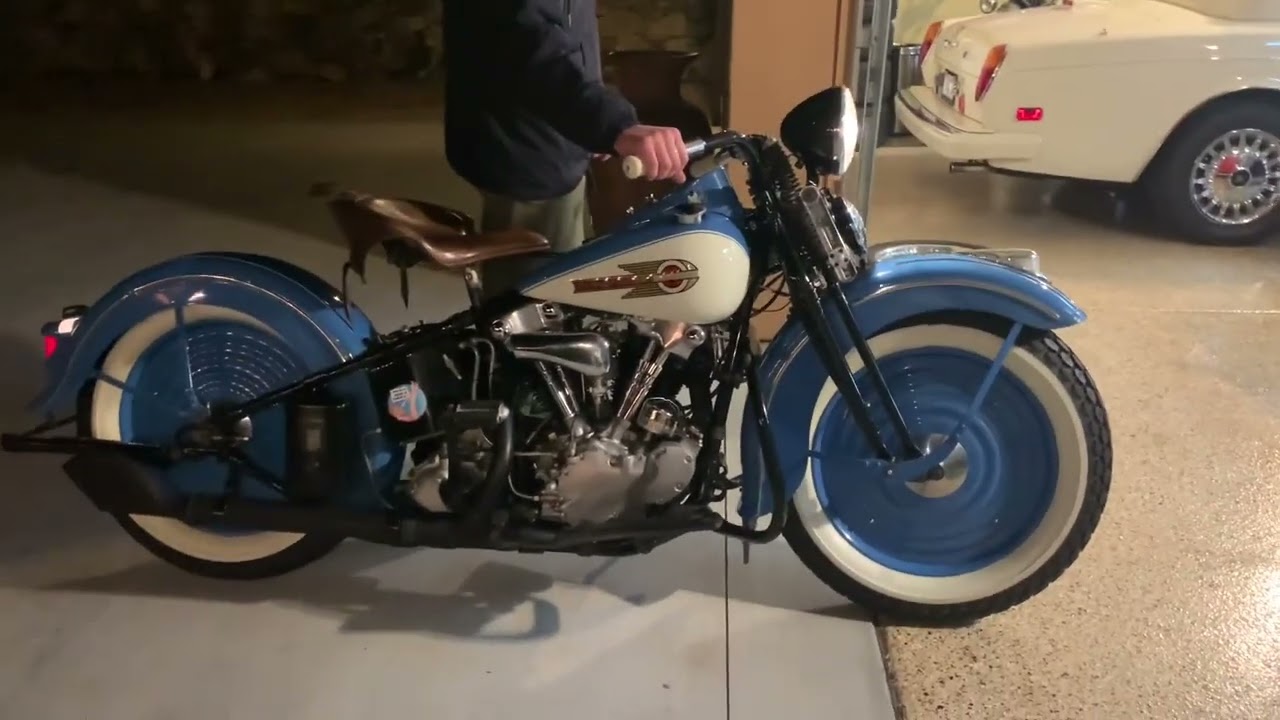 1939 Harley Davidson knucklehead EL ￼ complete restoration. ￼available at babelliclassics.com