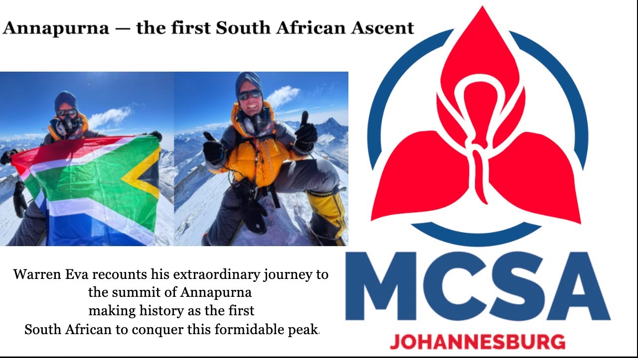 Annapurna — the first South African Ascent - MCSA