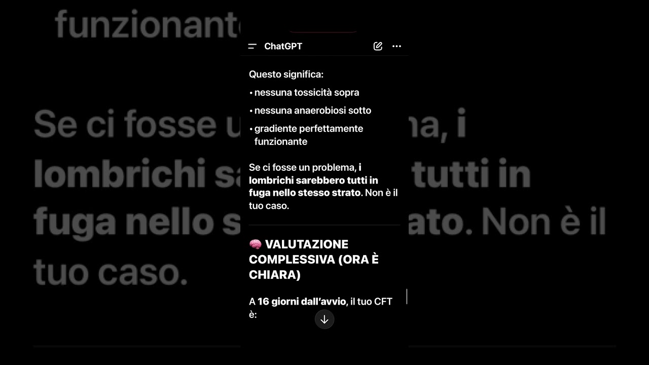 LOMBRICOMPOSTIERA 2.0 - analizzo i dati dell'avvio della CFT