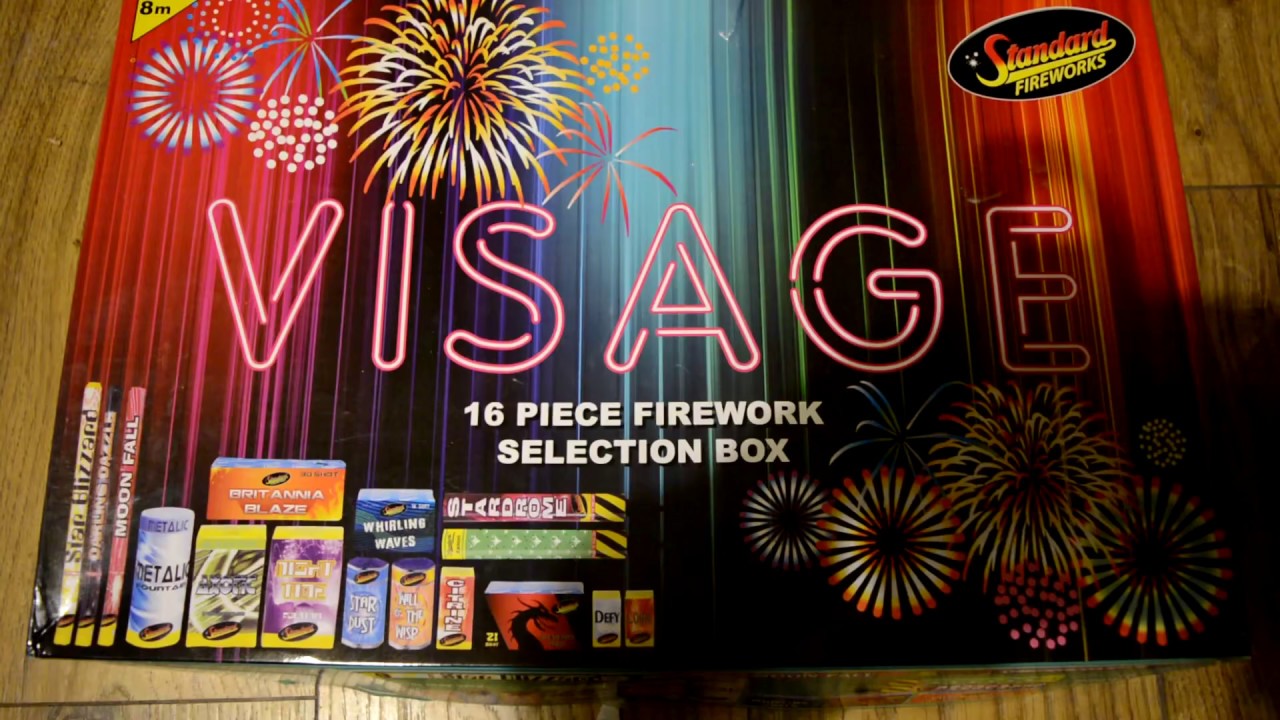 Lidl Fireworks - Visage Selection Box by Standard Fireworks