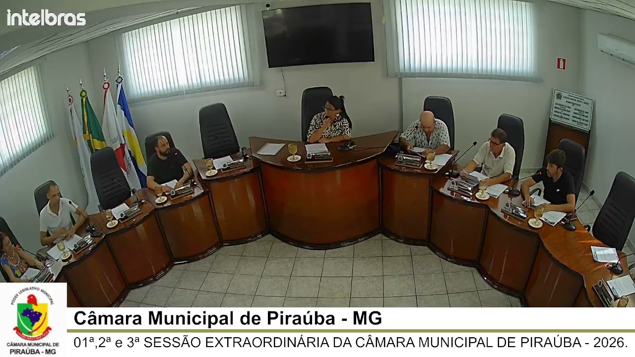 1ª, 2ª e 3ª Sessão Extraordinária do ano de 2026