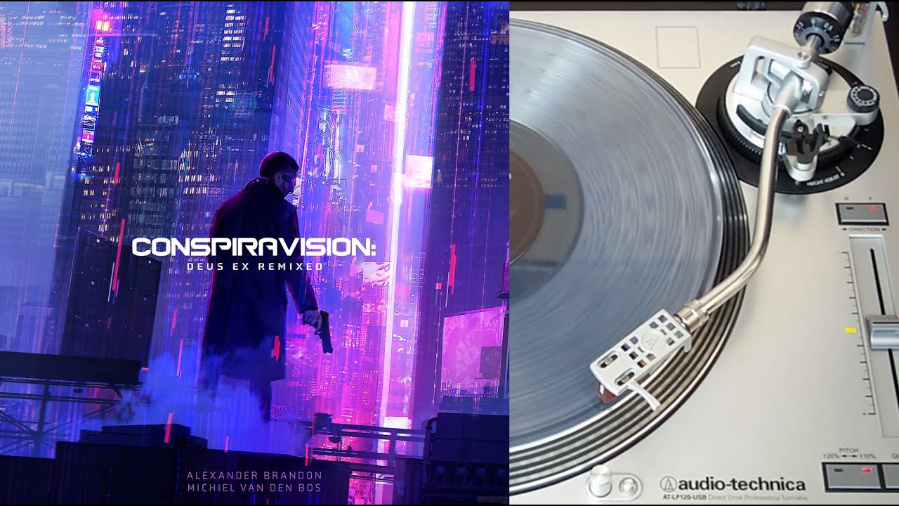 Conspiravision: Deus Ex Remixed - vinyl LP face D (Materia Collective)