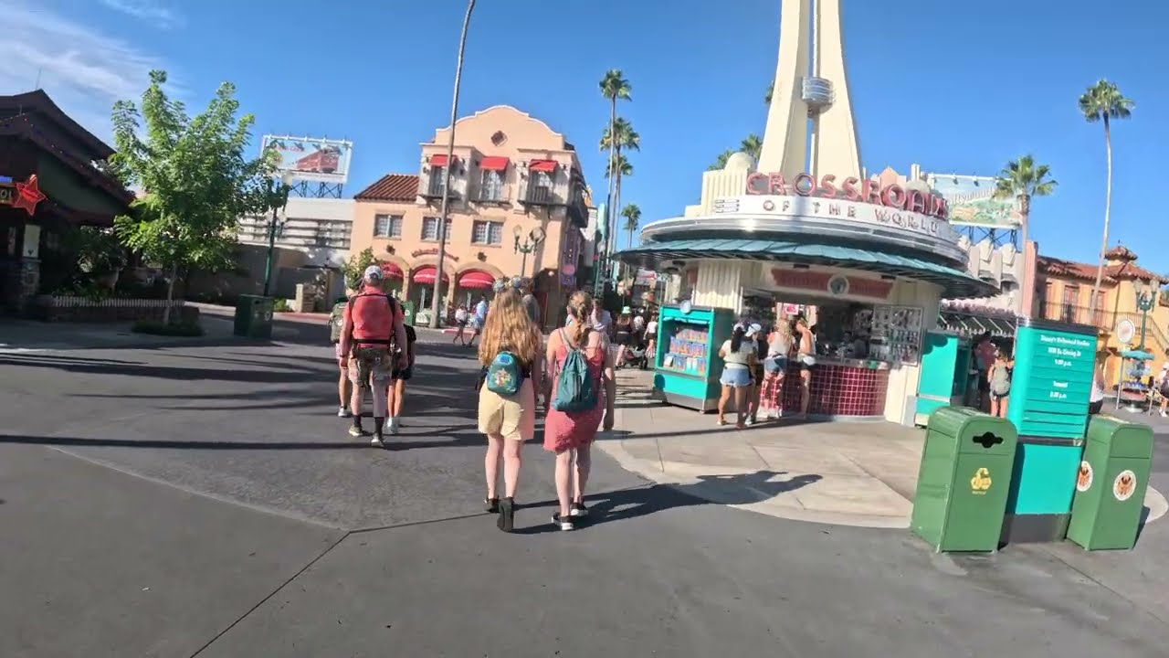 Disney: Caminhada pelo Hollywood Studios + Tower of Terror POV 4K